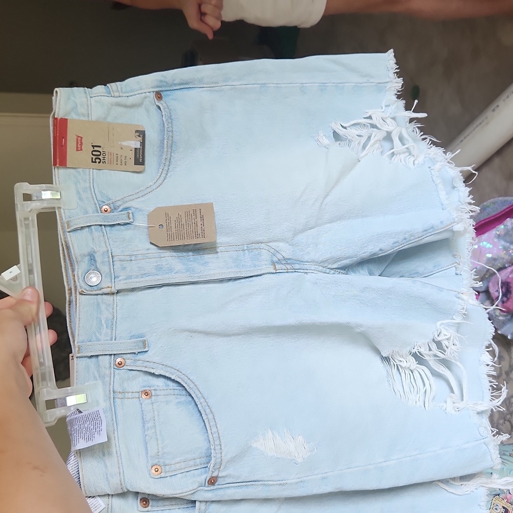 501 Levi's jean shorts
